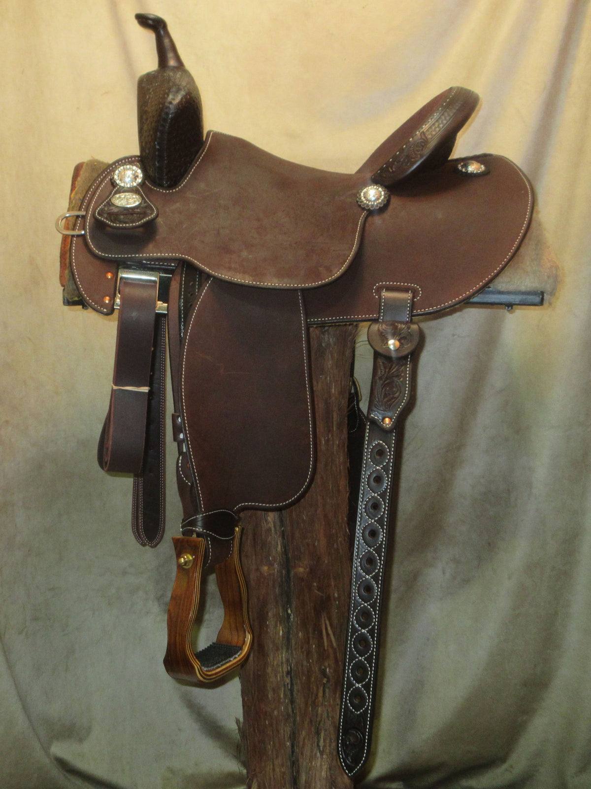 FX3 Barrel Saddle, Chocolate 14.5" | 14533