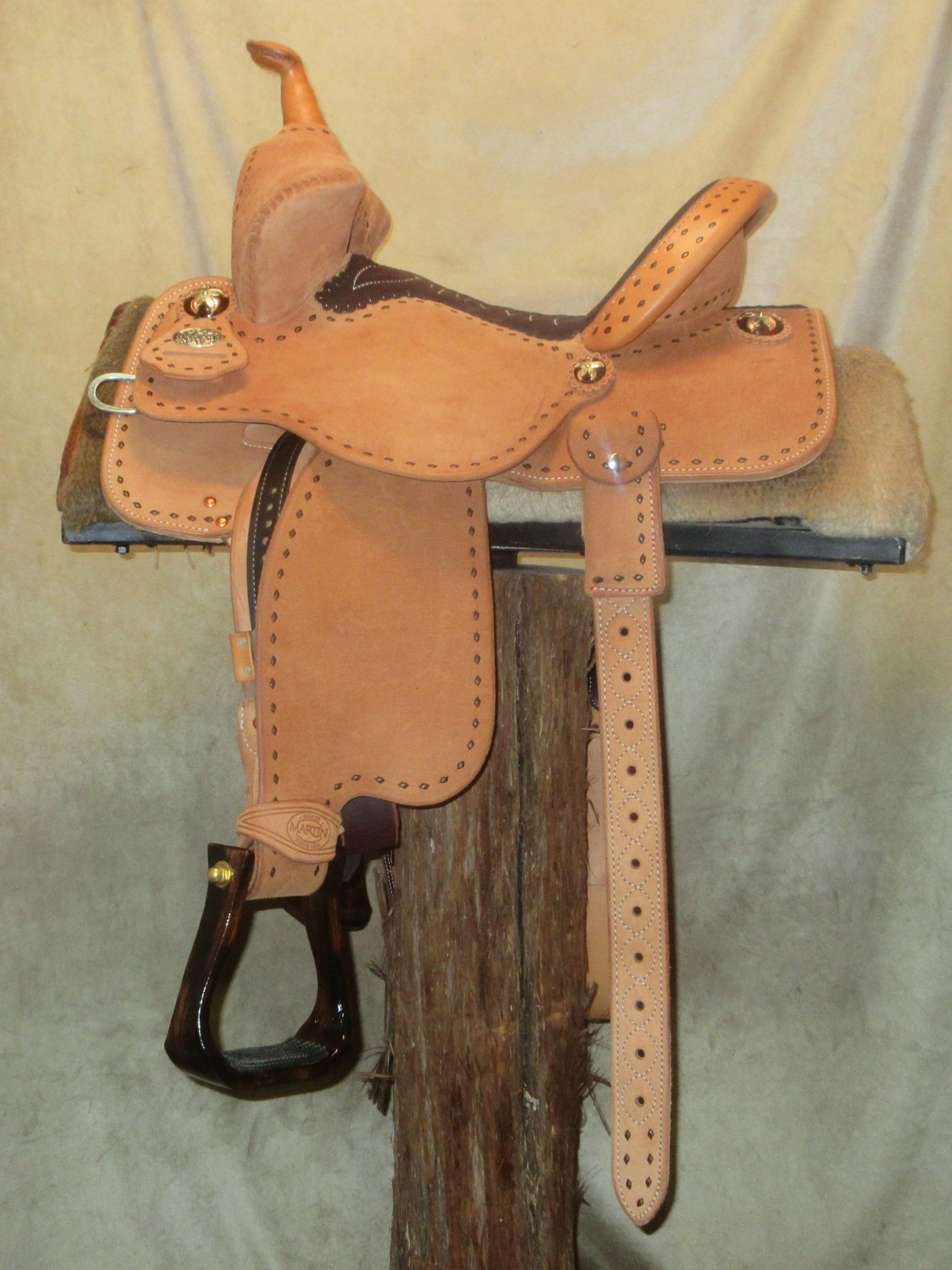 Guardian Barrel Saddle, Natural 12.5" | 14691