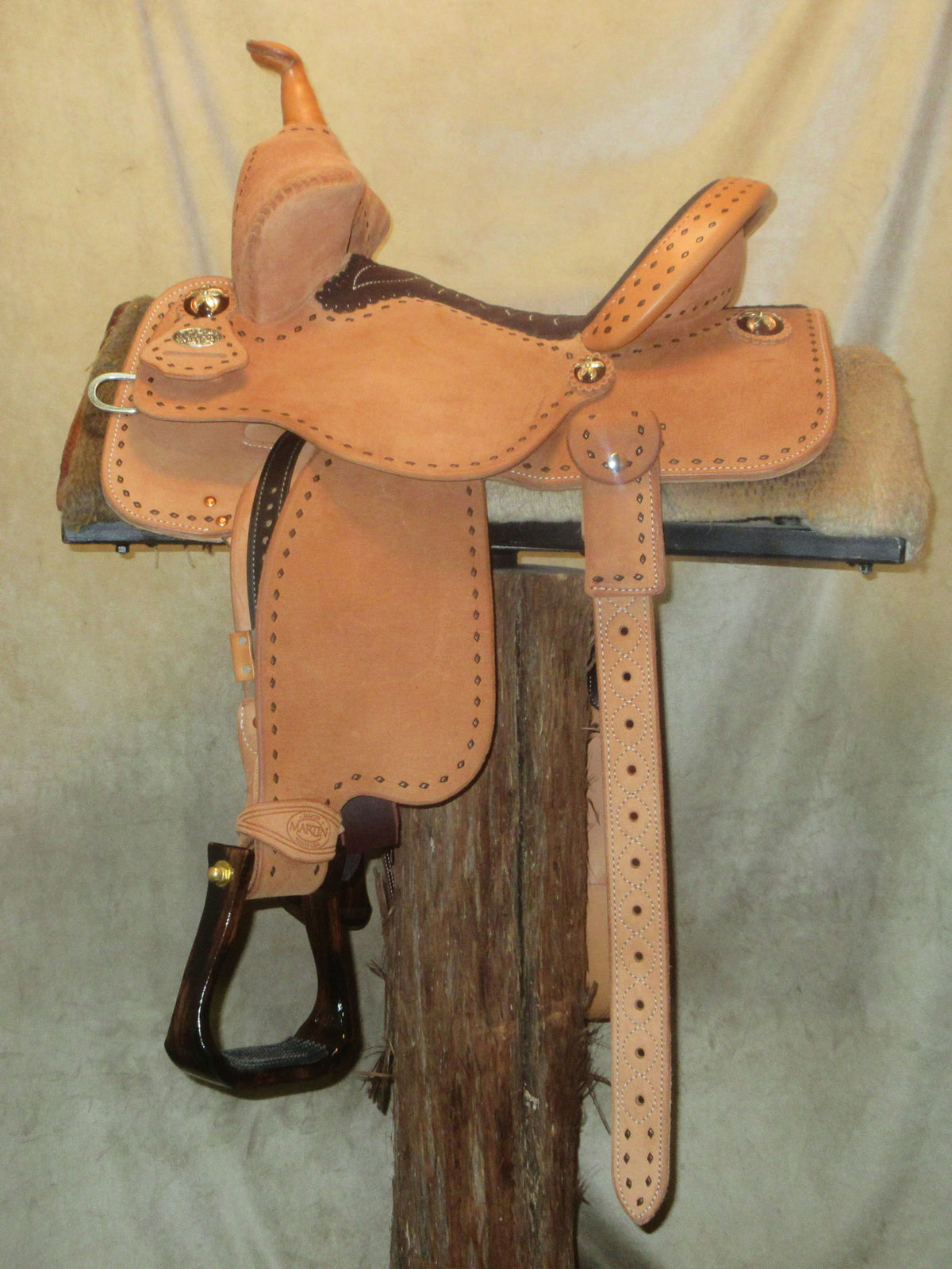Guardian Barrel Saddle, Natural 12.5" | 14691