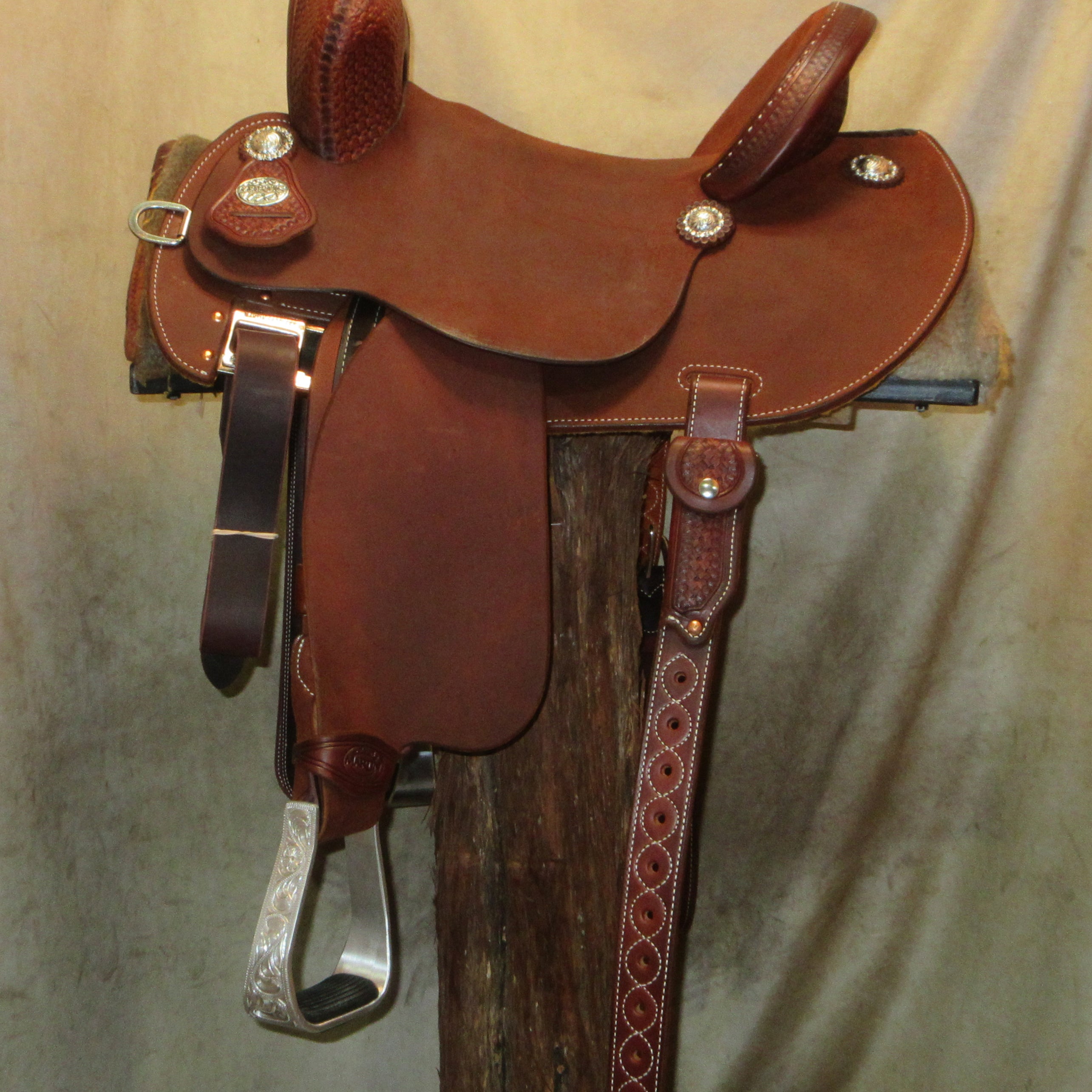 FX3 Barrel Saddle, Chestnut 14" | 14847